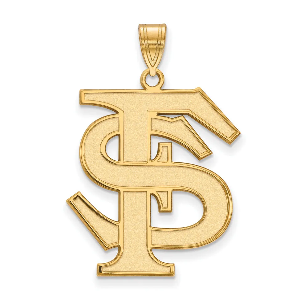 10k Yellow Gold Florida State XL Pendant