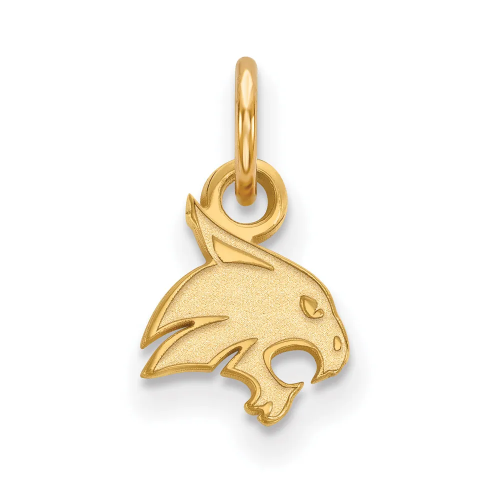 14k Yellow Gold Texas State XS (Tiny) Charm or Pendant