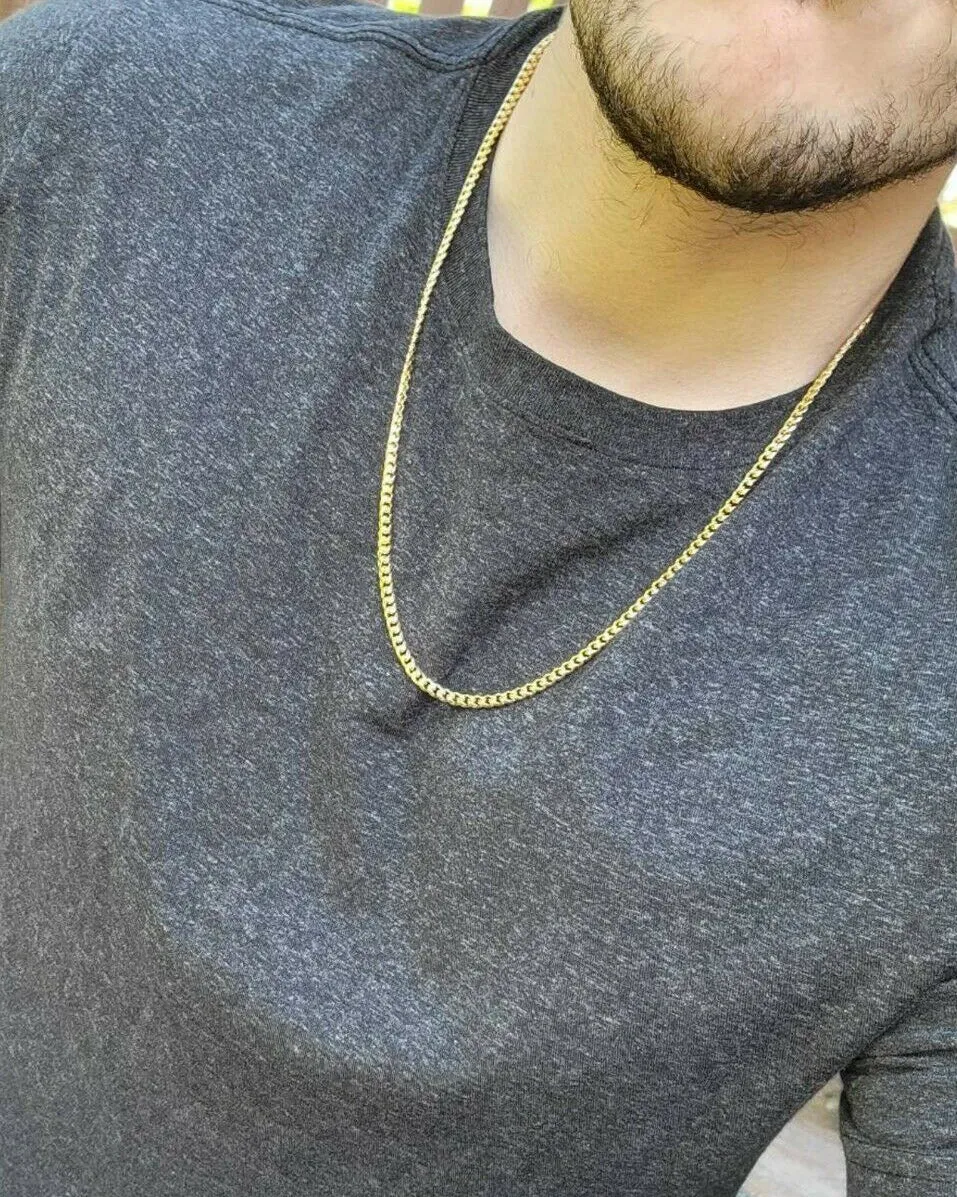 18K Gold Filled Cuban Chain - 24 Inch