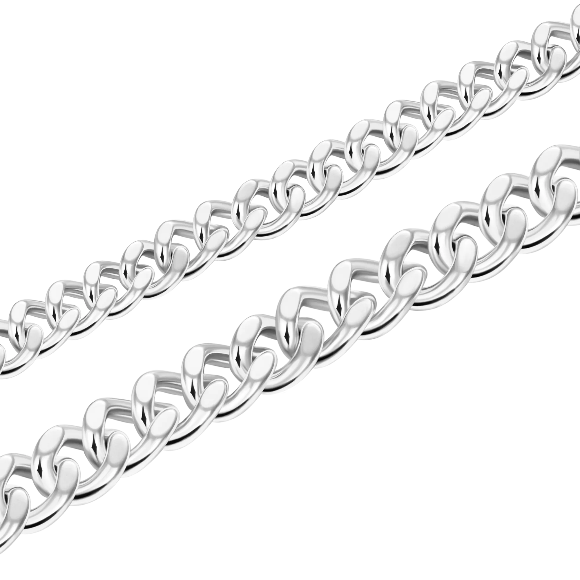 5mm Cuban Link Bracelet + 8mm Cuban Link Bracelet Bundle