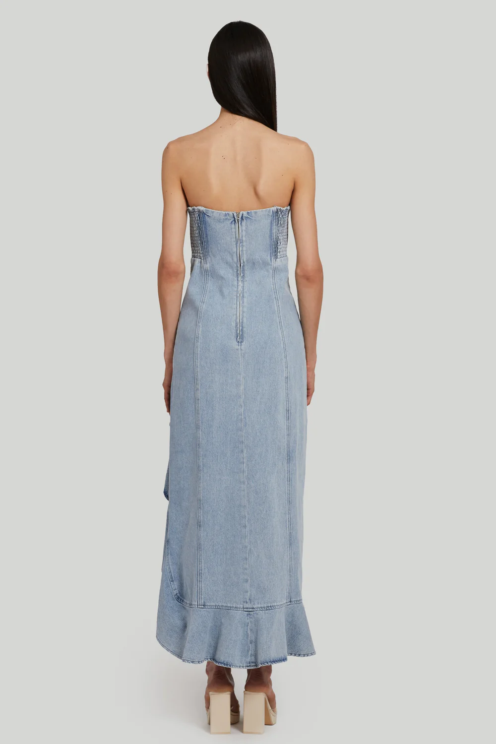 Amanda Uprichard Symone Denim Dress