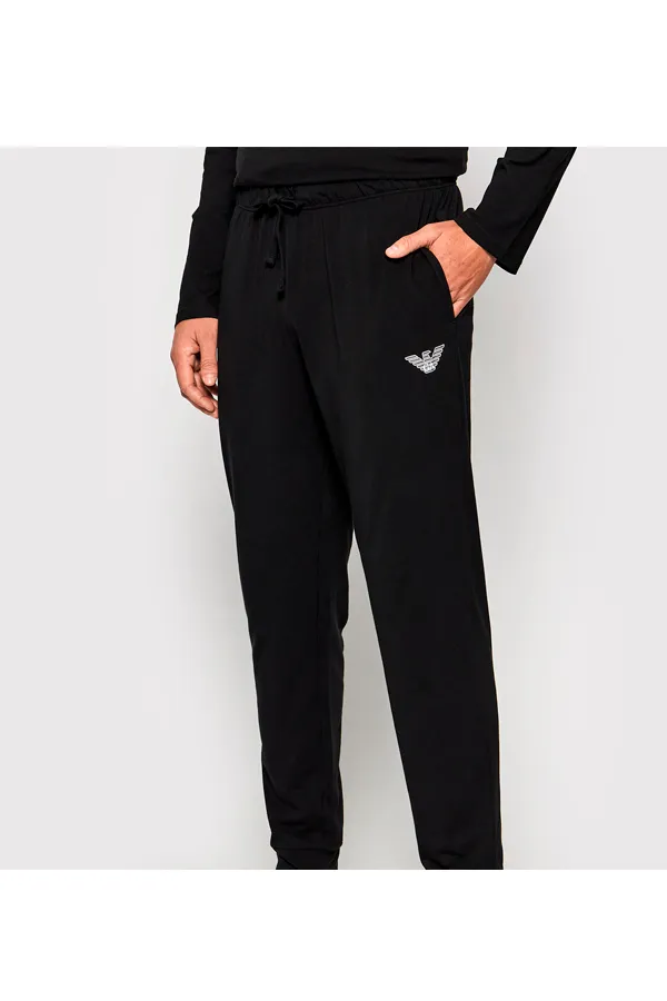 Armani Pyjamas Set Emporio Logo Black