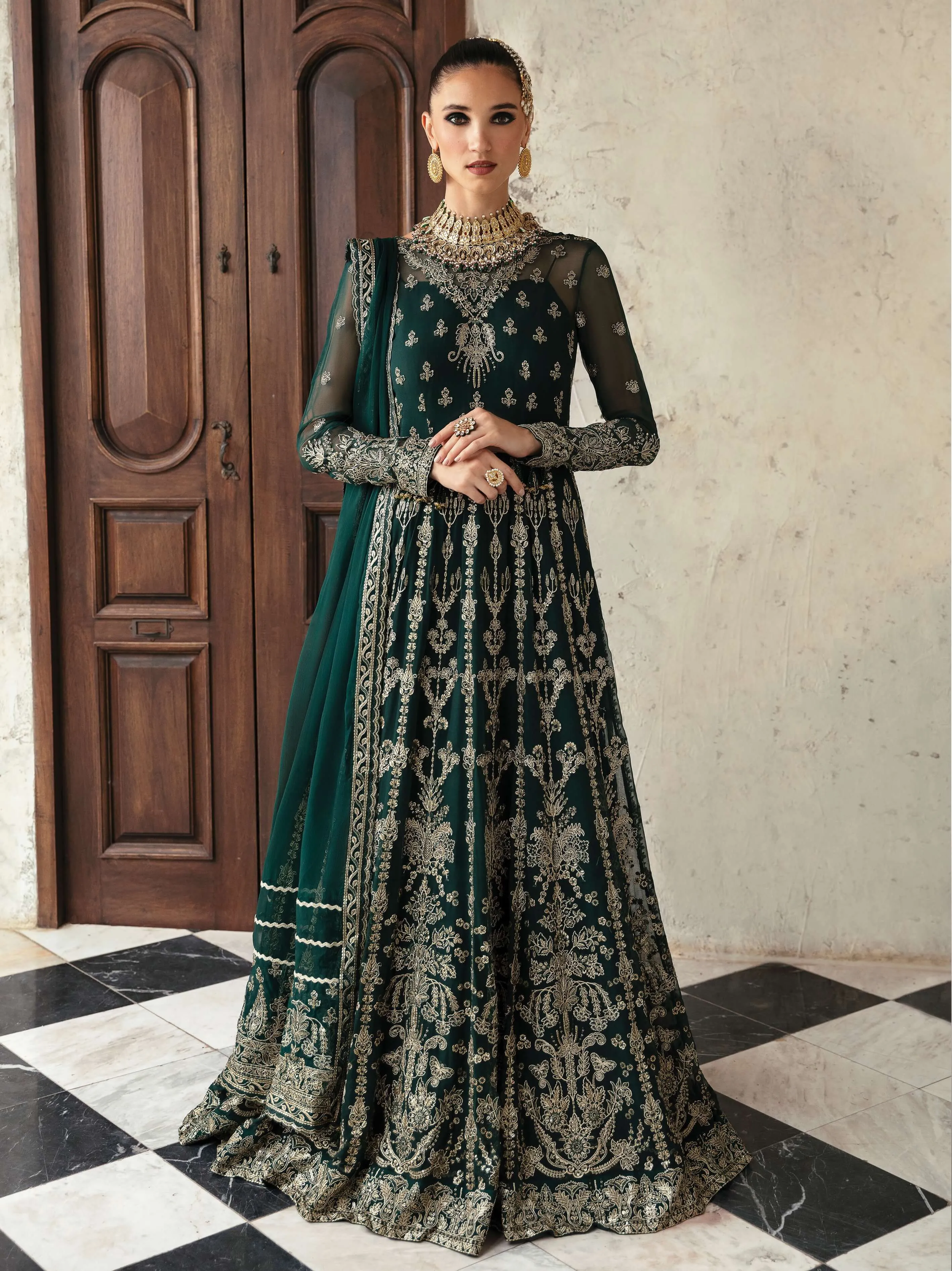 Ayzel by Afrozeh Panache Unstitched Chiffon 3Pc Suit AZ-V5-04 DUSK DREAM