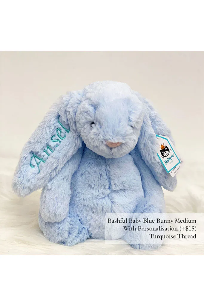 Bashful Blue Bunny