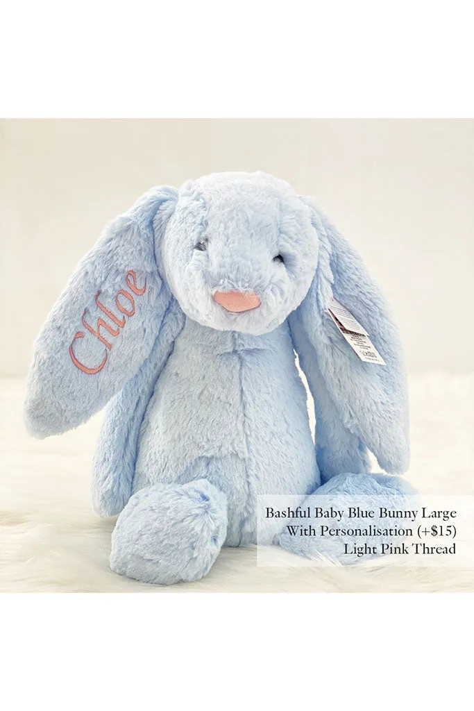 Bashful Blue Bunny