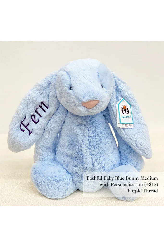 Bashful Blue Bunny