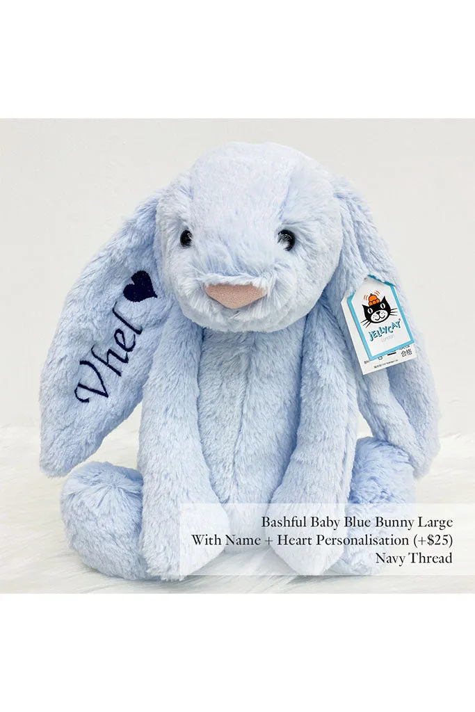 Bashful Blue Bunny