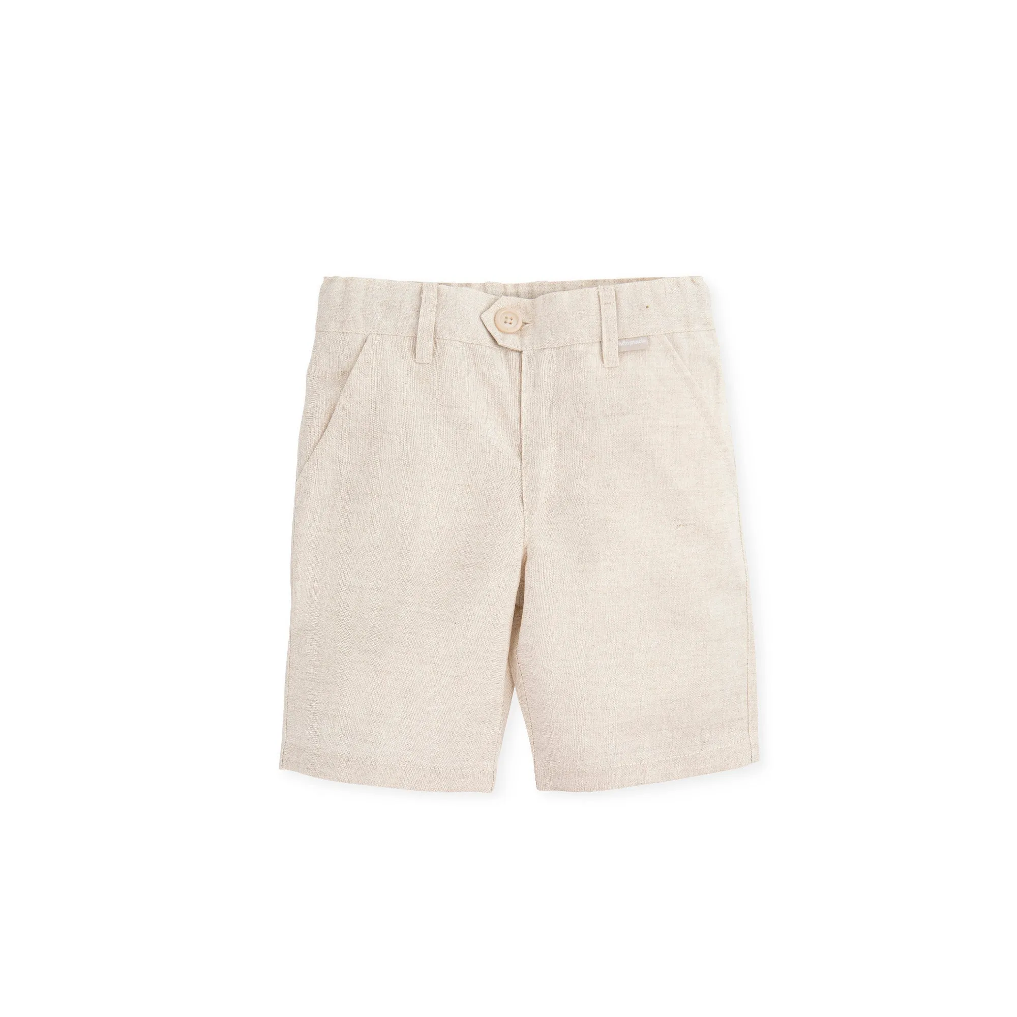 Boy Oye Como Va Bermuda Shorts-Sand