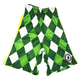 Boys New Argyle Green Attack Short