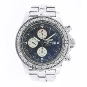 Breitling Super Avenger Stainless Steel with Diamond Bezel