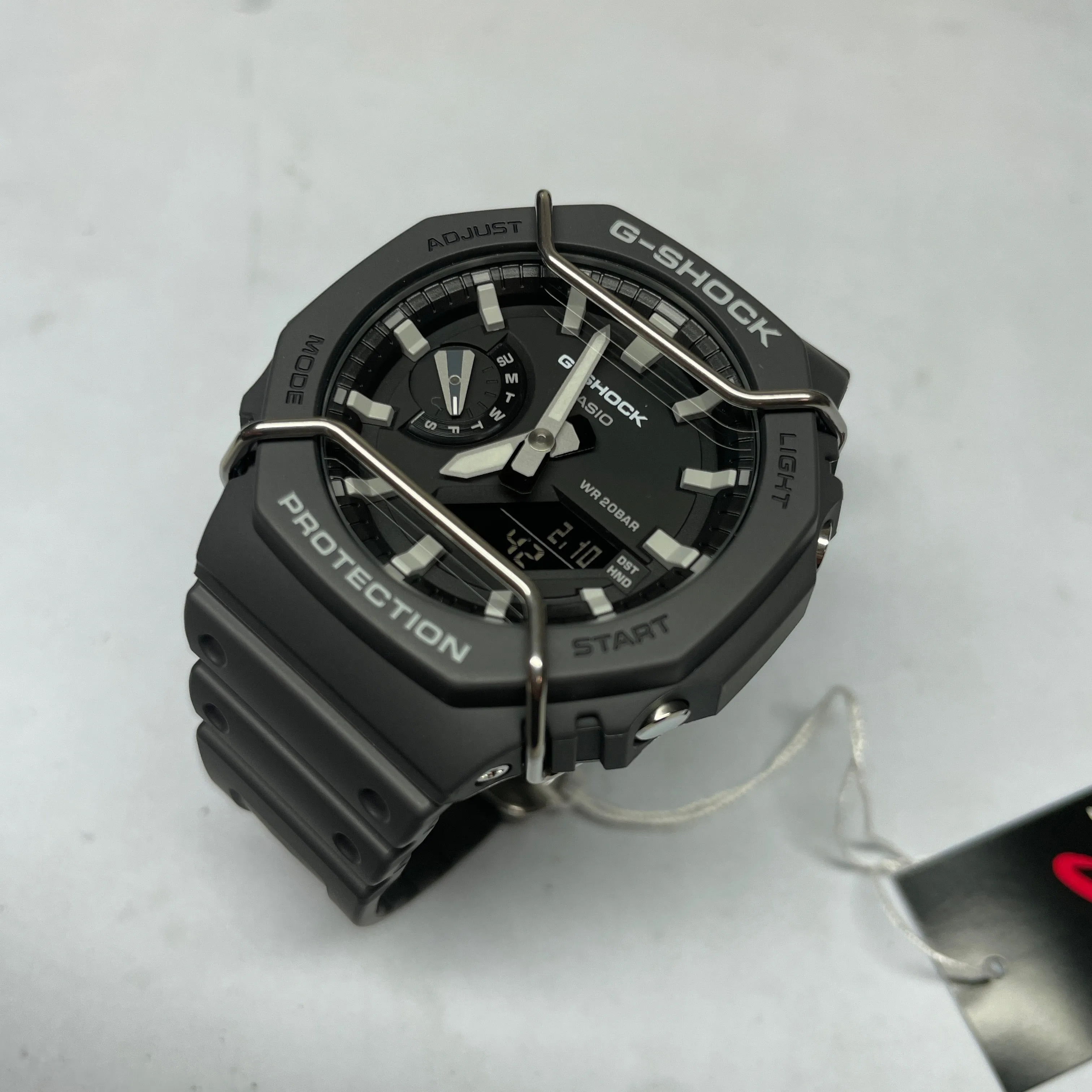 Casio G-Shock Black Tone-on-Tone Carbon CasiOak Protector Pack GA2100PTS-8A