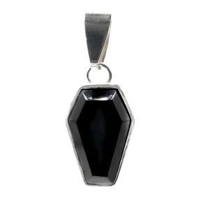 Charm Coven Crypt Black Coffin Charm