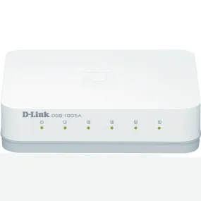 D-Link DGS-1005A 5-Port Gigabit Desktop Switch White