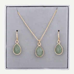 DG0057- Green Stone Gift Set - D&X London