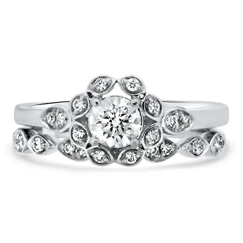 Diamond Wedding Set