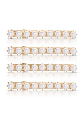 Diana Pearl Clip Set