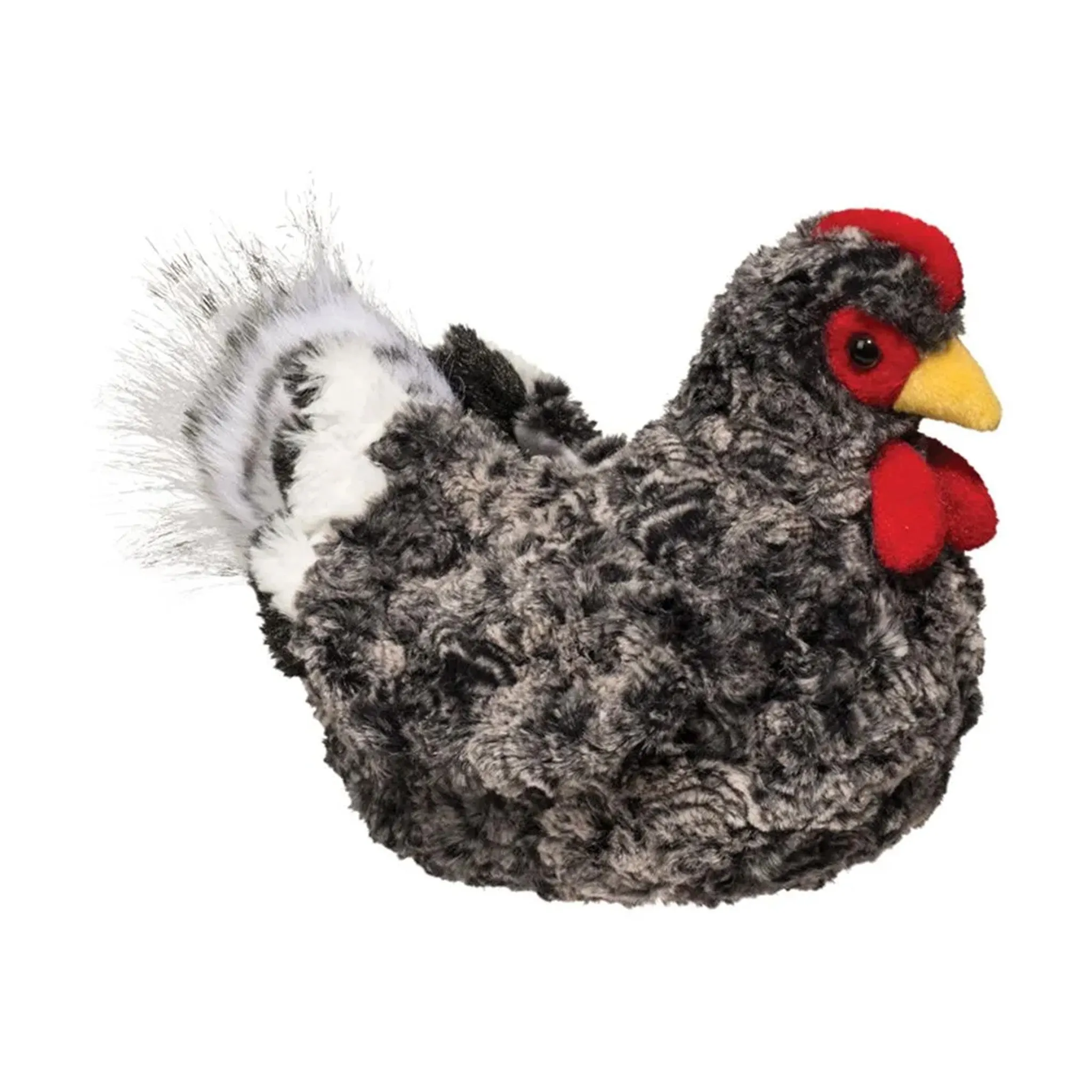 Douglas Plush- Pepper Black/Multi Hen