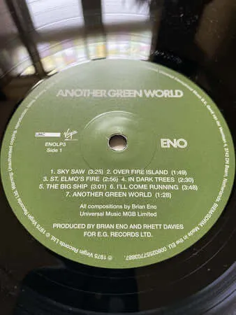 Eno ~ Another Green World