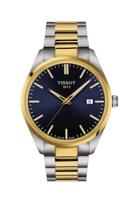 Gents Tissot PR100 Blue Dial 40mm Bracelet Stainless Steel GP