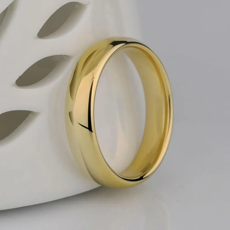 Gold Wedding Rings Carbide Rings