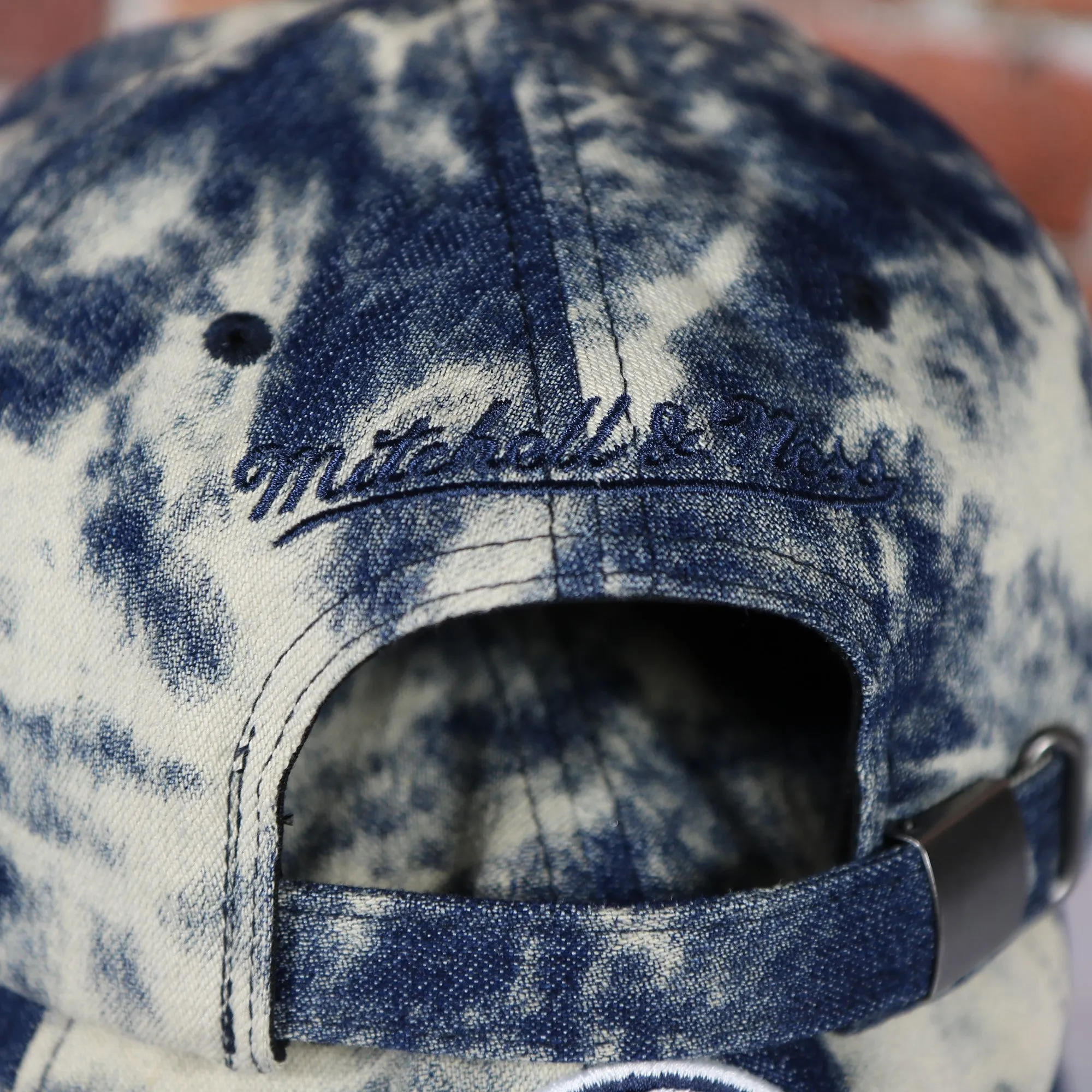 Golden State Warriors Acid Wash Denim Dad Hat | 9Twenty San Francisco Baseball Cap