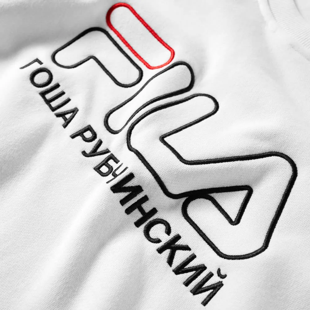 Gosha Rubchinskiy x FILA Crew SweatWhite