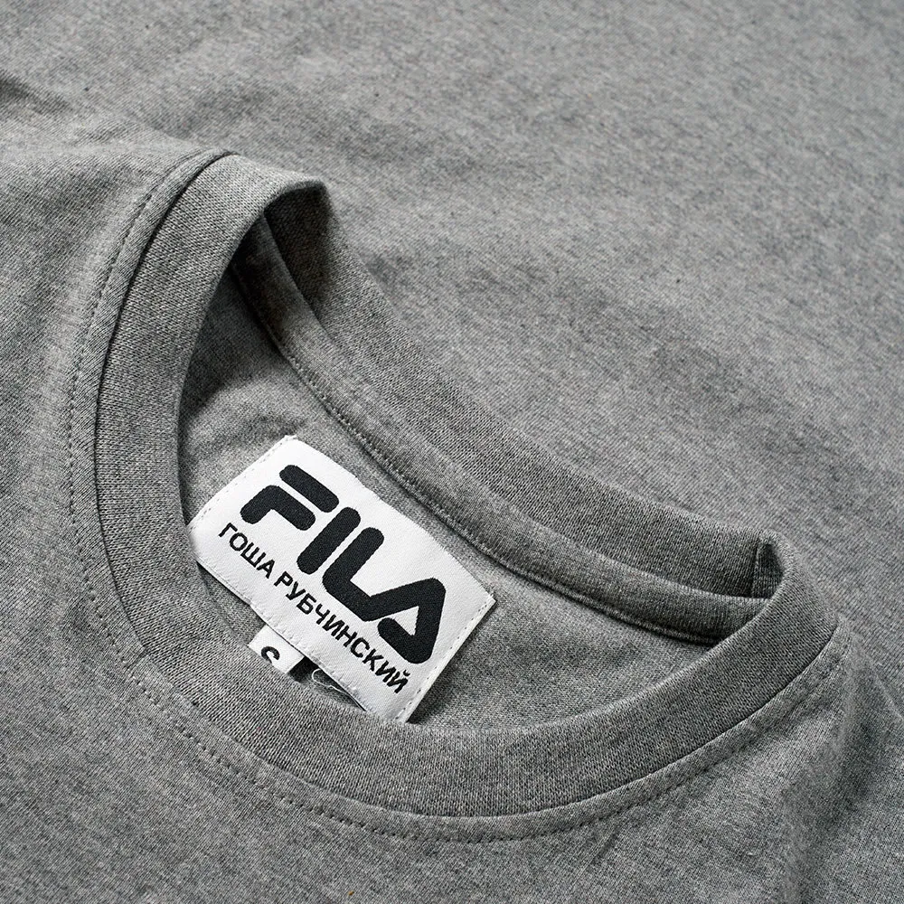 Gosha Rubchinskiy x FILA Logo TeeGrey