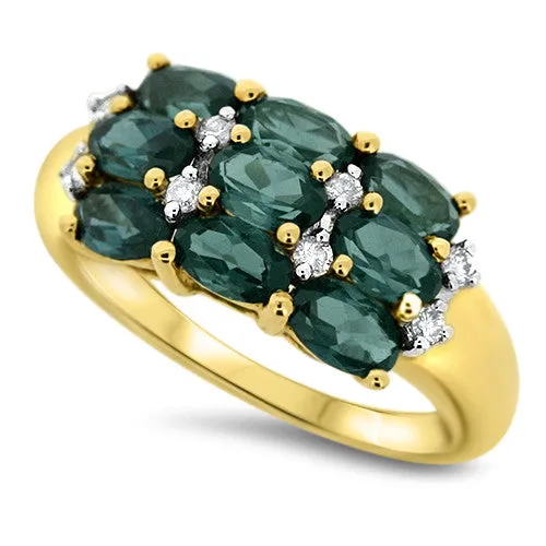 Green Tourmaline Ring