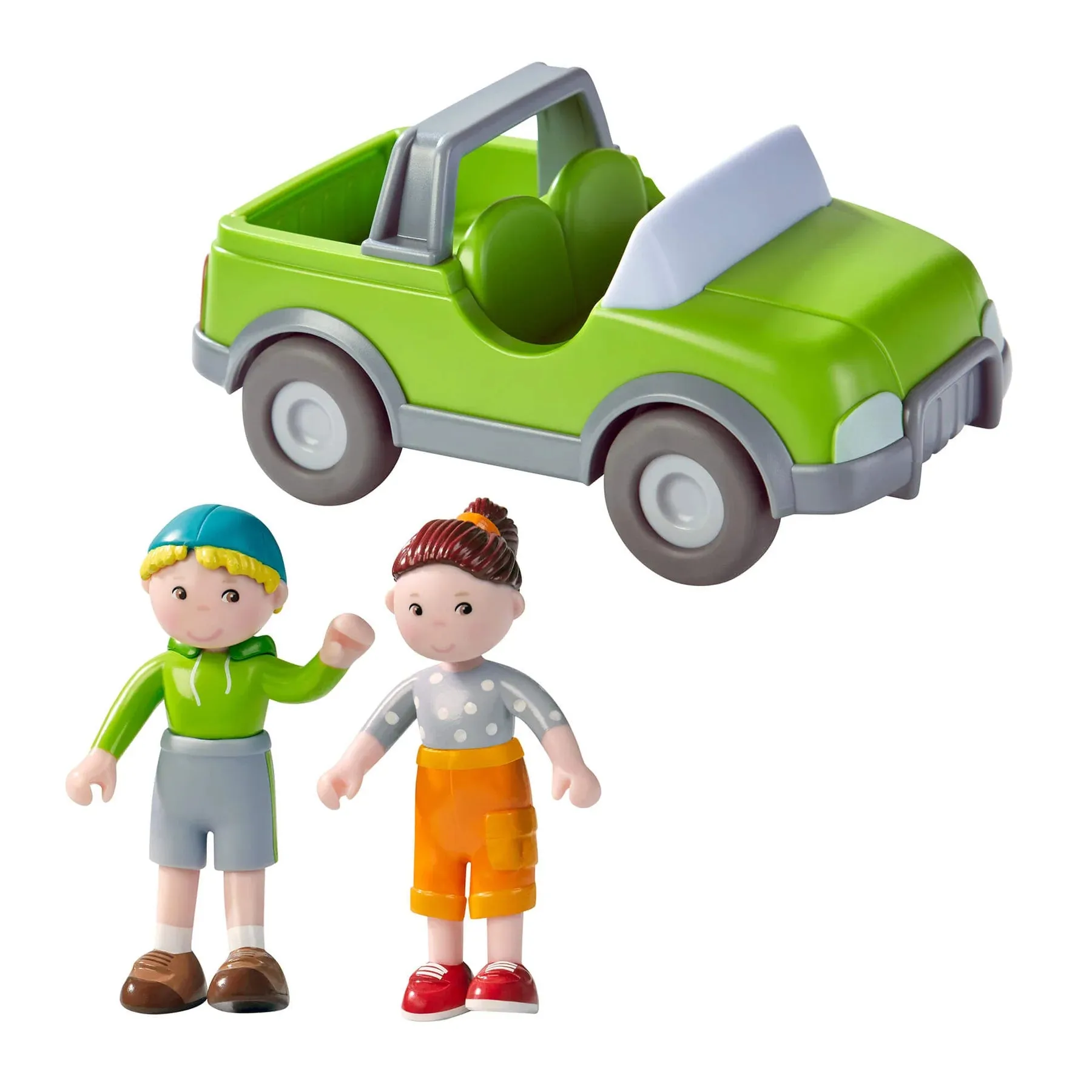 HABA Toys / Little Friends Out and About Jeep Play Set