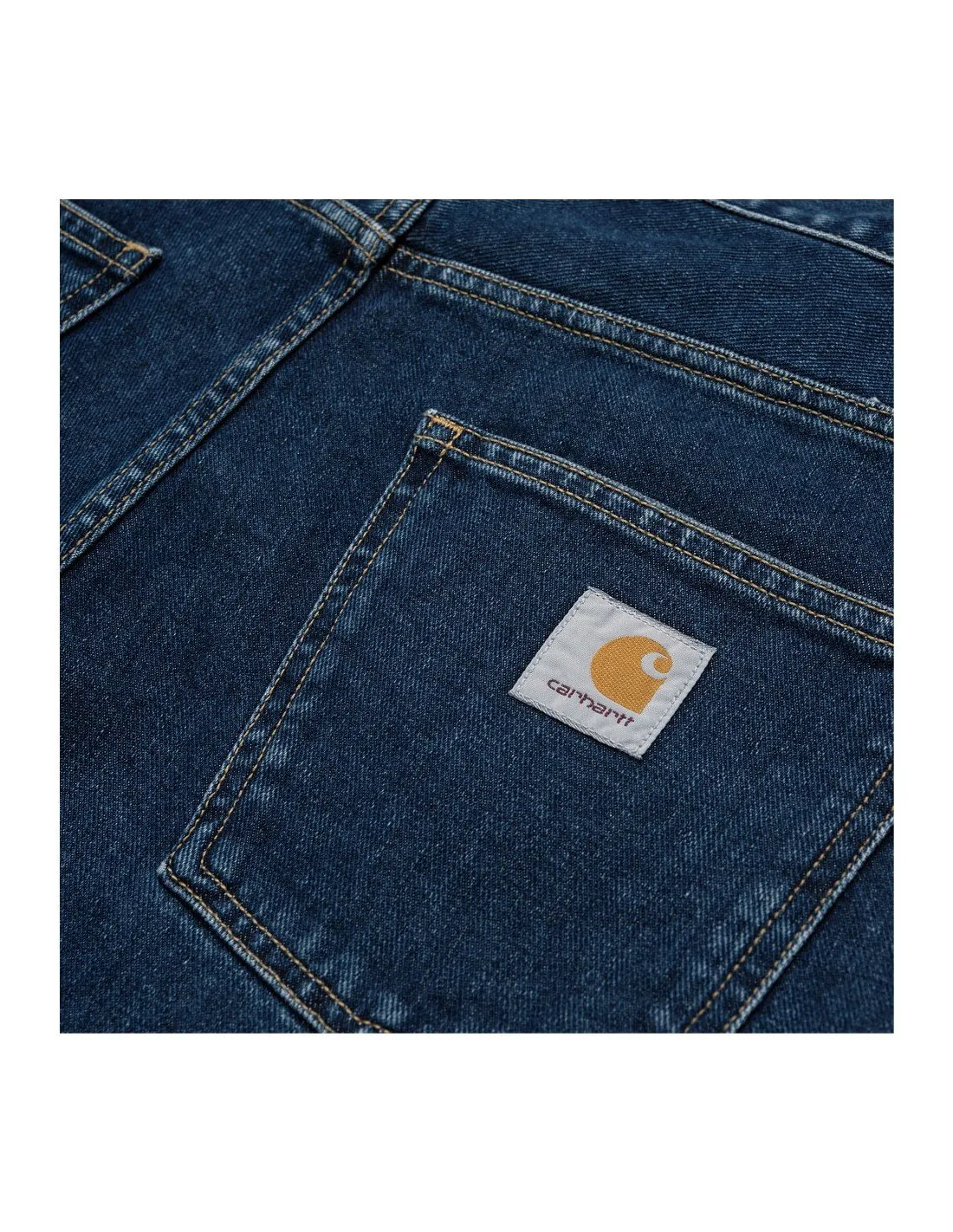 Jeans Carhartt Wip uomo I029208 Newel blu