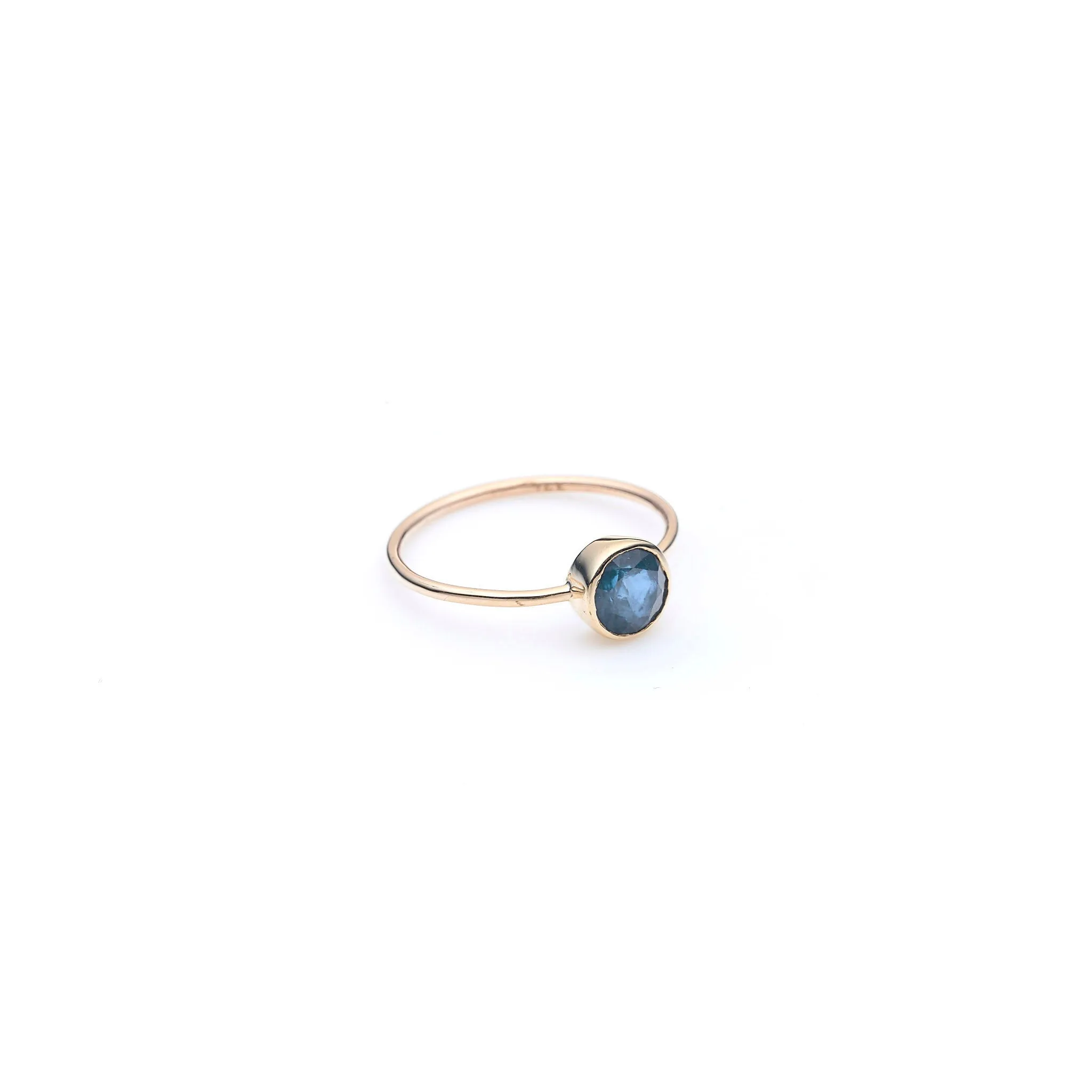 Jupiter's Ring | London Blue Topaz and 9K Gold