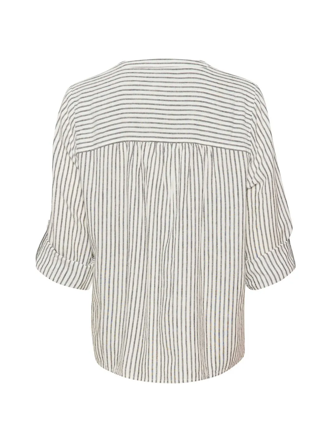 Kaffe KAmilia bluse black/chalk stripe