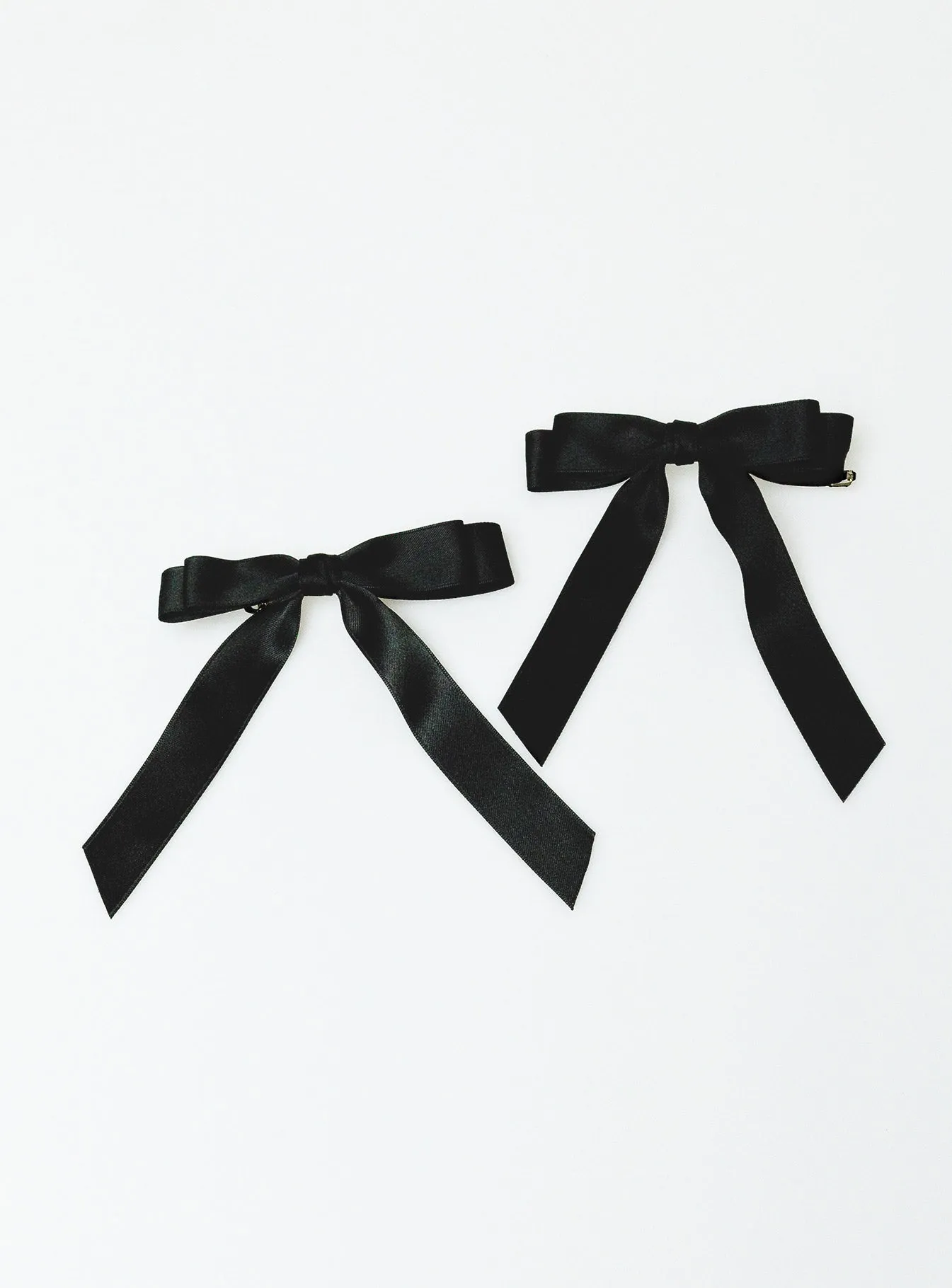 Kinski Hair Bow Pack Black