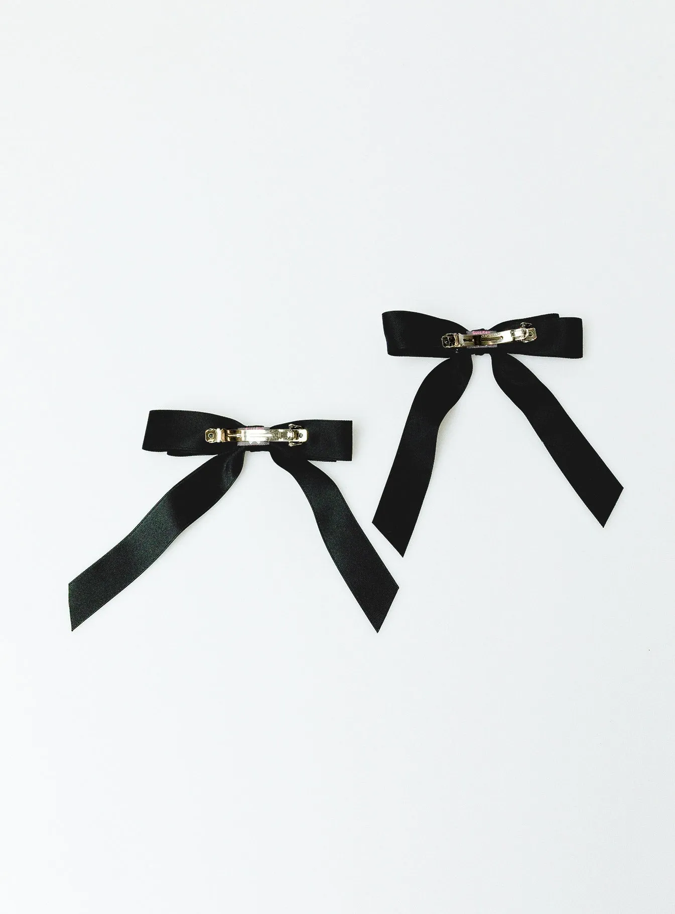 Kinski Hair Bow Pack Black