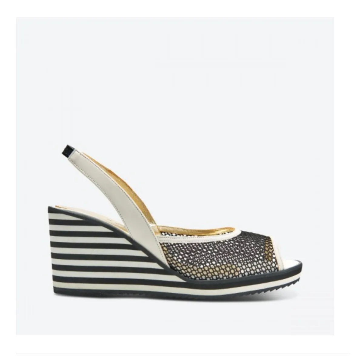 Konka B/W Stripe wedge