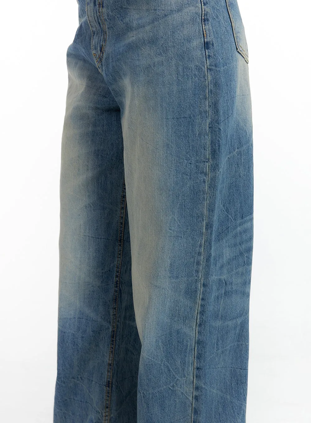 Low-Waist Wide Leg Jeans CF423