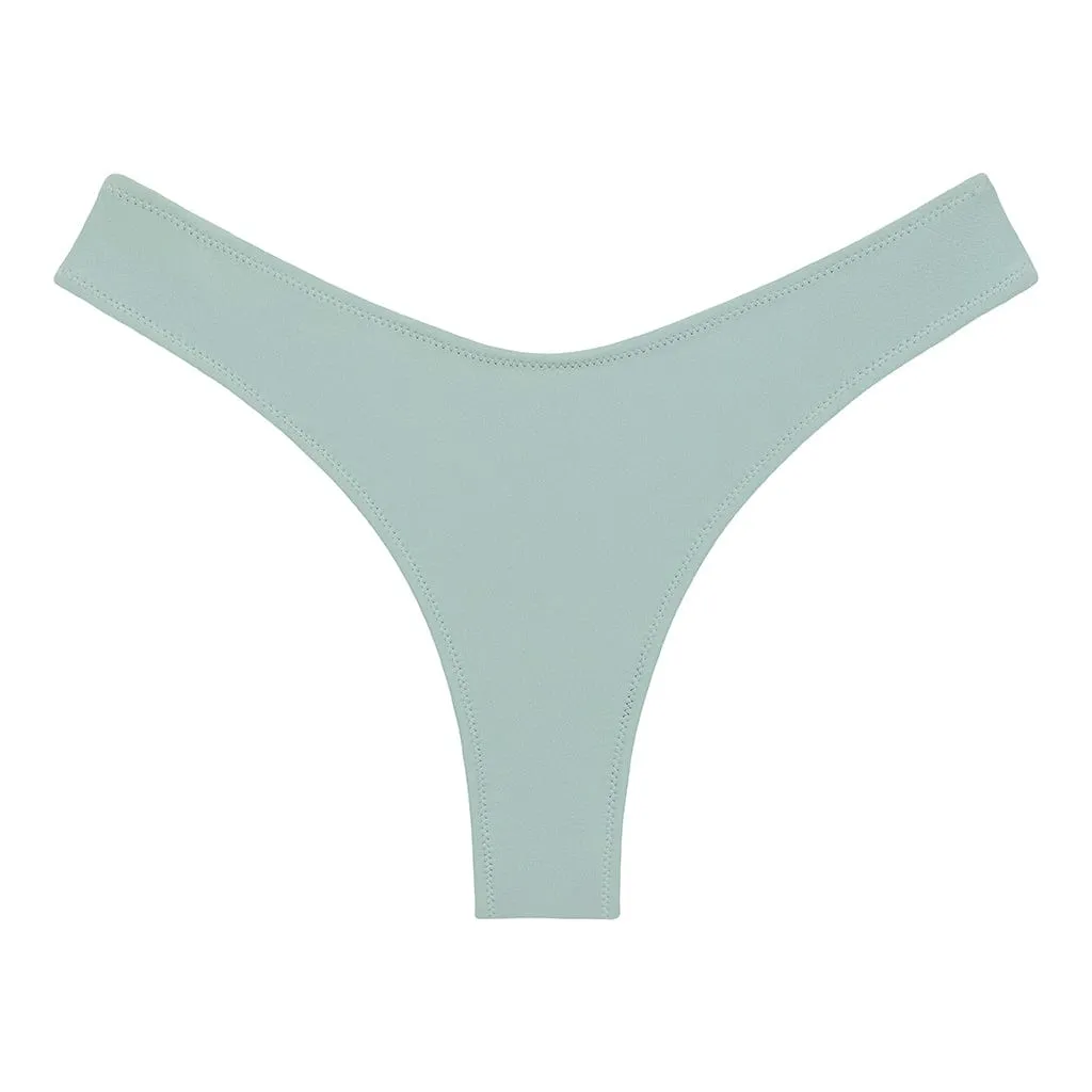 Lulu (Zig-Zag Stitch) Bikini Bottom | Powder Blue