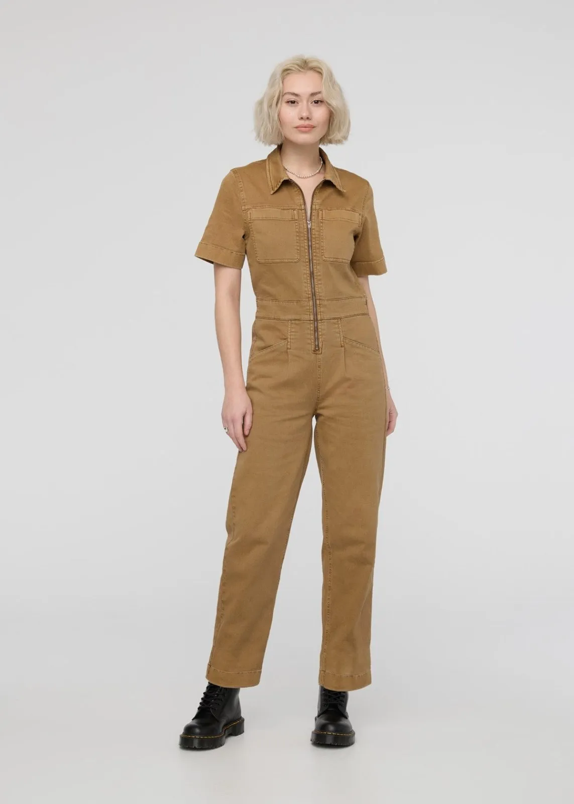 LuxTwill Boiler Suit - Camel