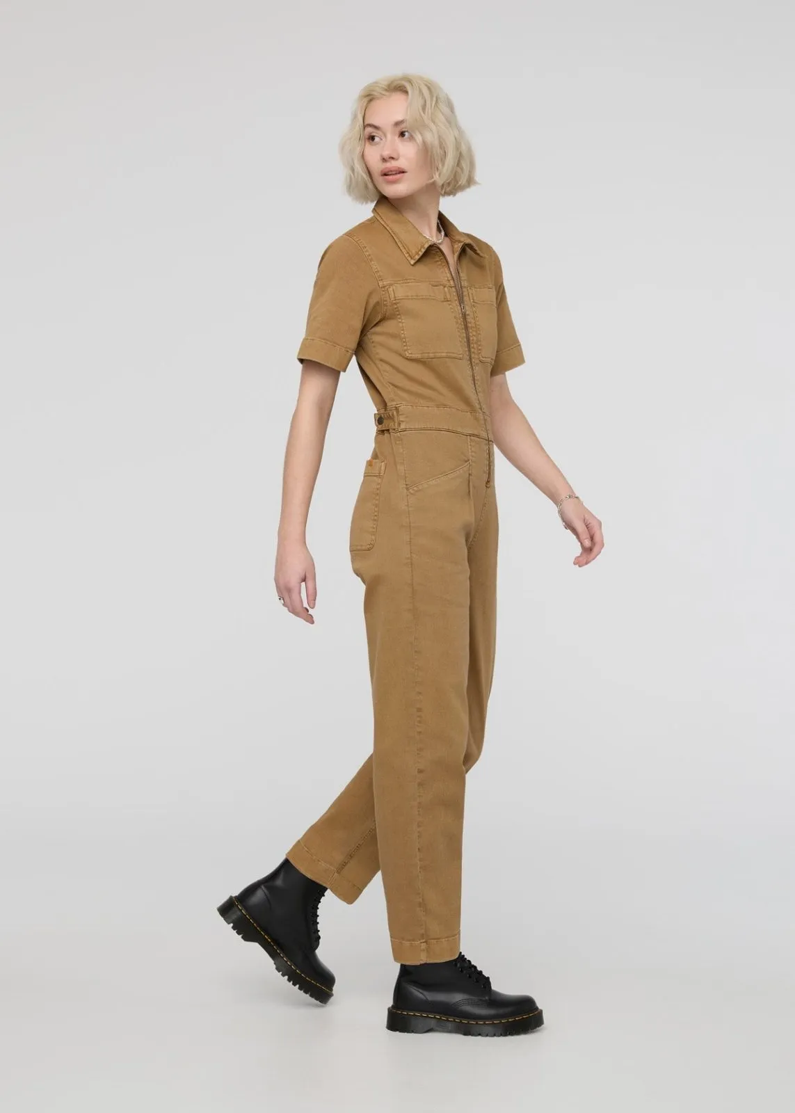 LuxTwill Boiler Suit - Camel