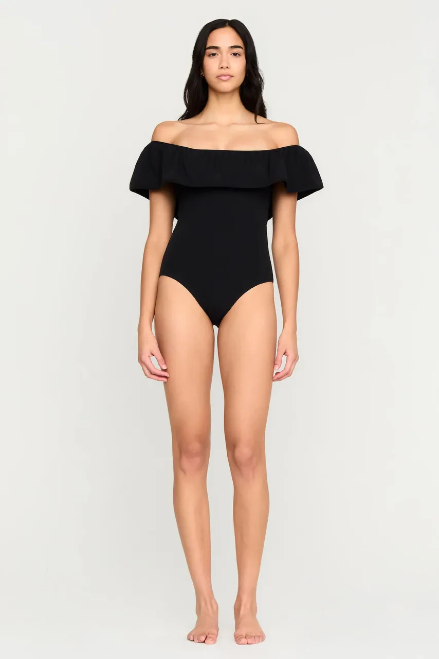 Marie Oliver Ellery One Piece, Black