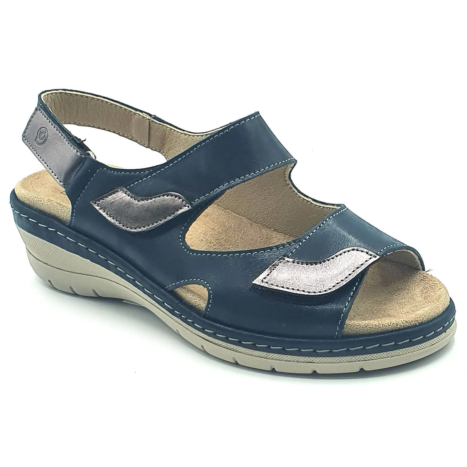 Miami Open Sandal - Navy