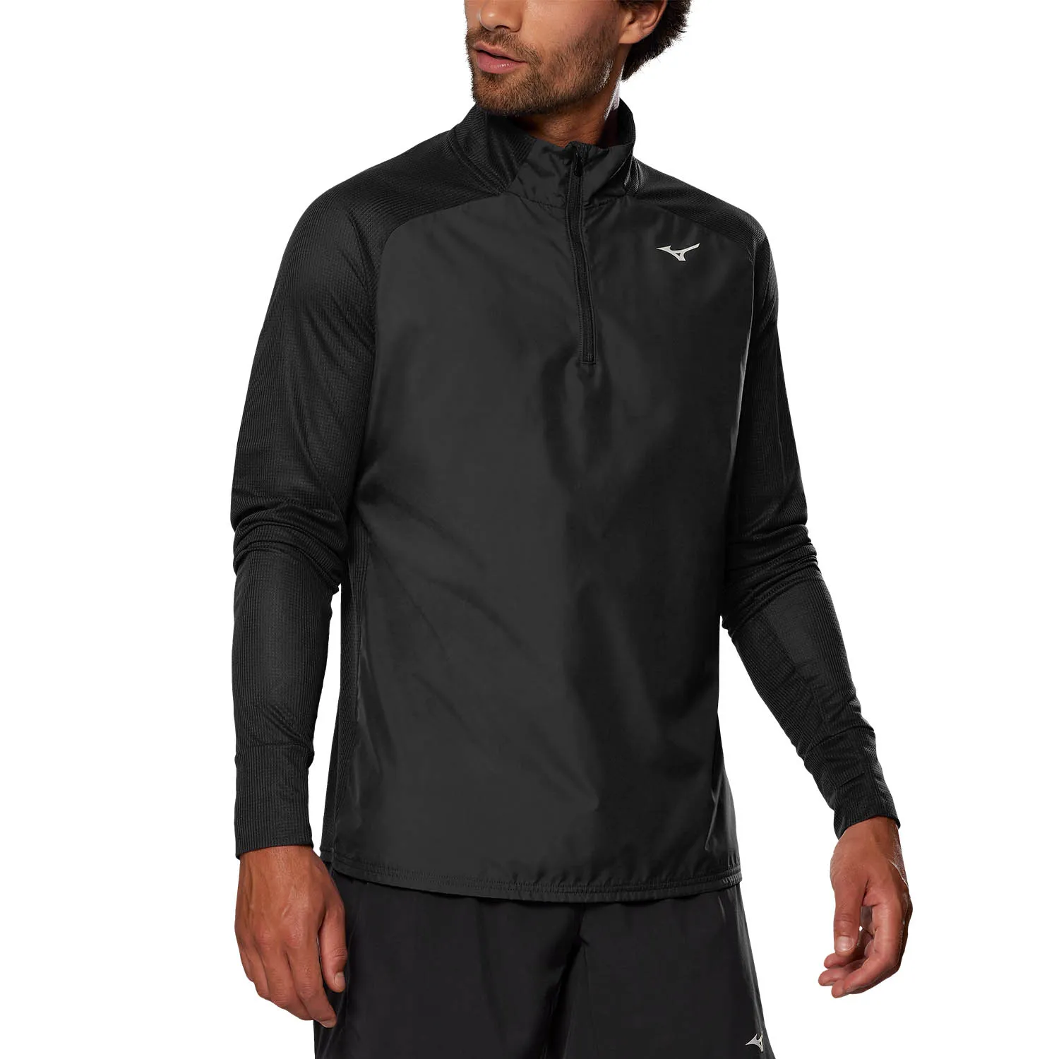 Mizuno Hybrid Maglia  Black