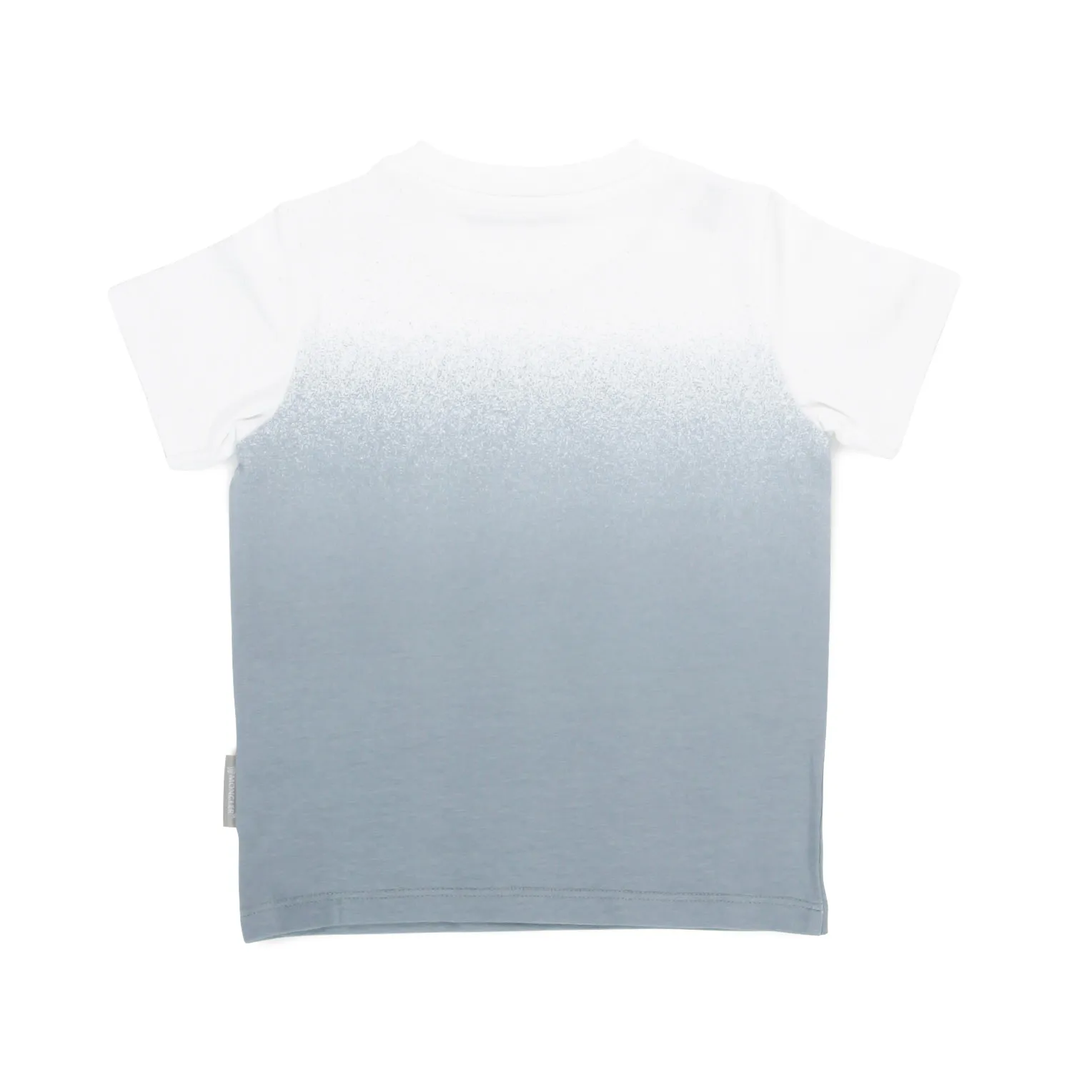 Moncler White And Shaded Powder T-Shirt For Baby