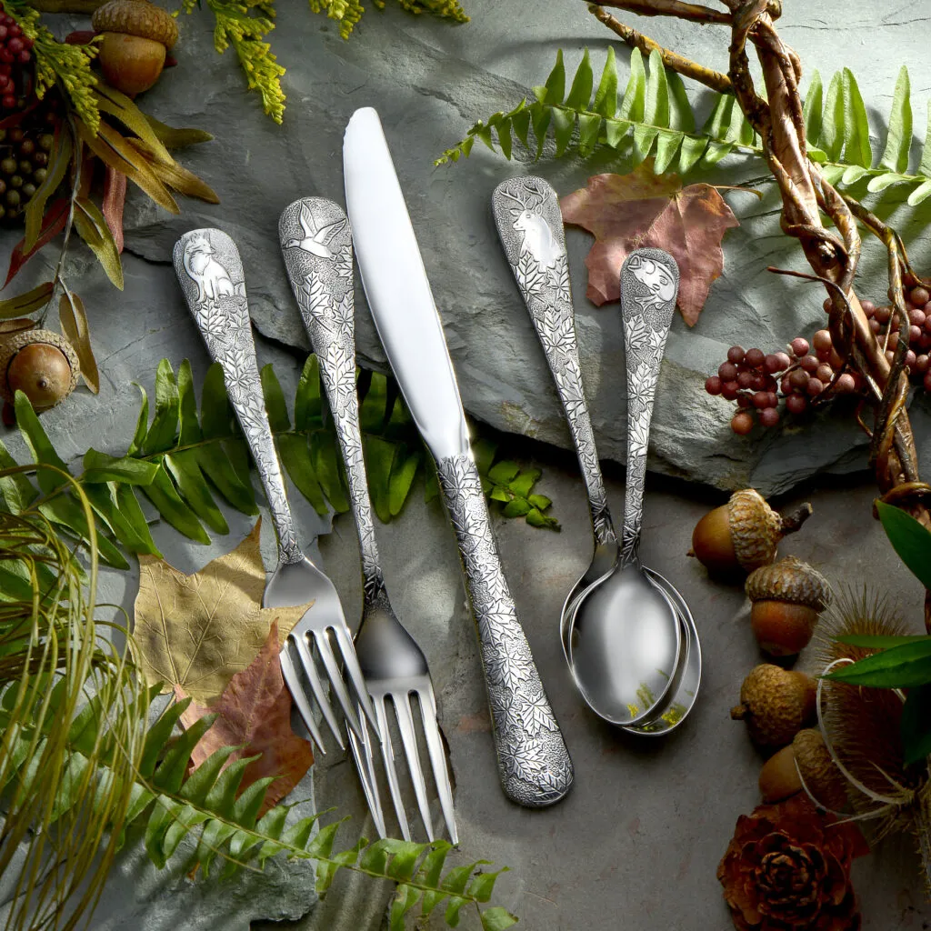 New American Outdoors Flatware Set 45 Piece Set