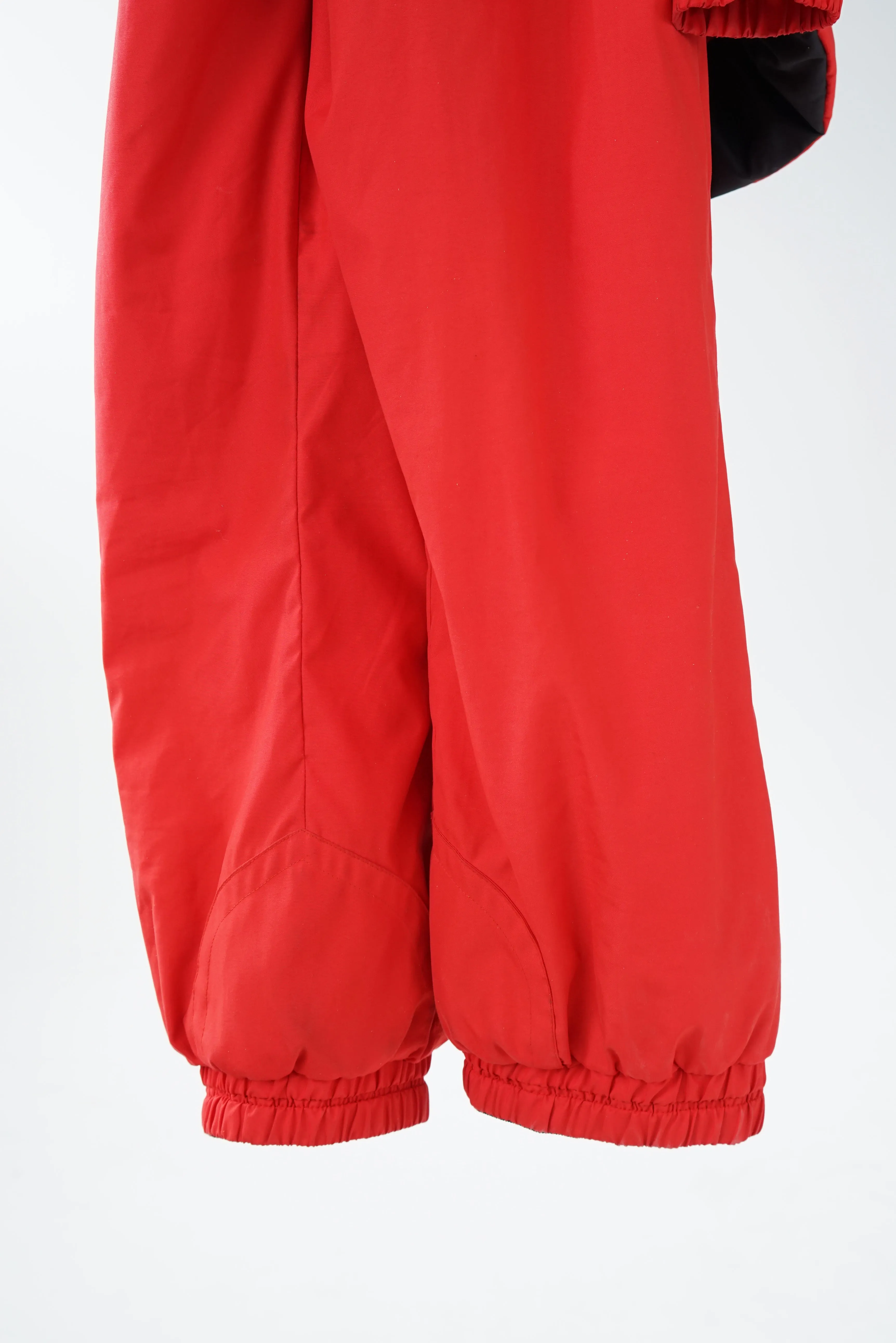 One piece vintage Obermeyer ski suit, snow suit rouge pour petite femme taille 6