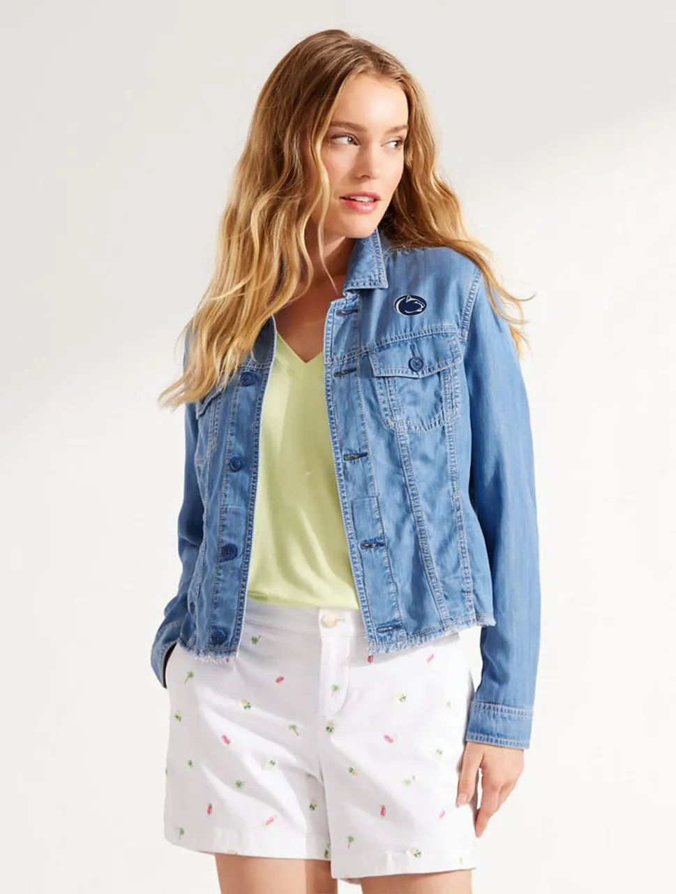 Penn State Chambray Jacket | Tommy Bahama