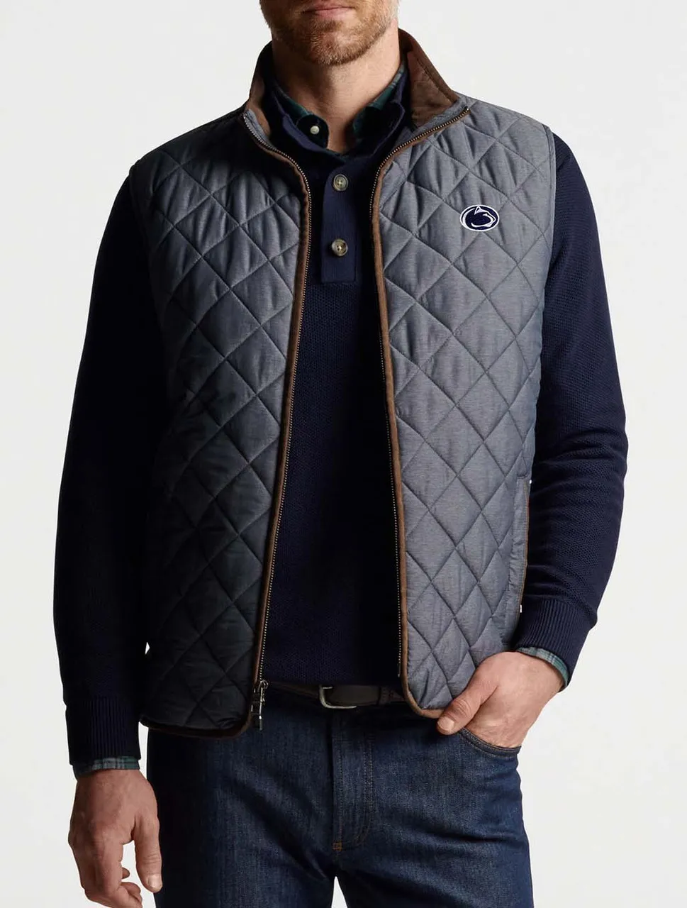 Penn State Quilted Vest | Peter Millar Essex