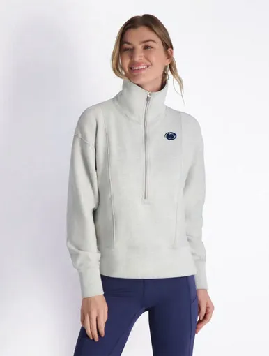 Penn State Regan Zip Mock Neck | Zero Restriction