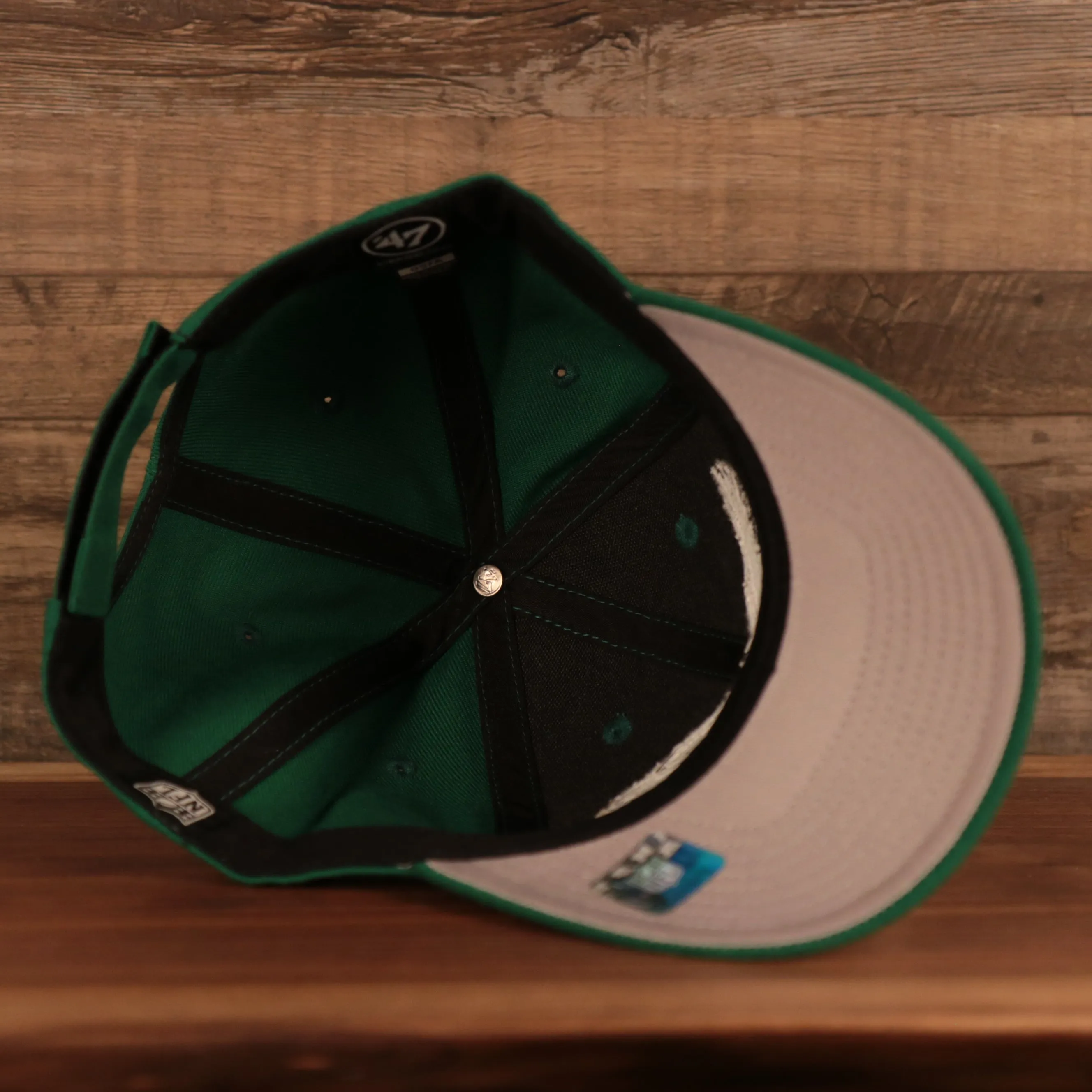 Philadelphia Eagles Throwback Kelly Green Adjustable Dad Hat OSFM