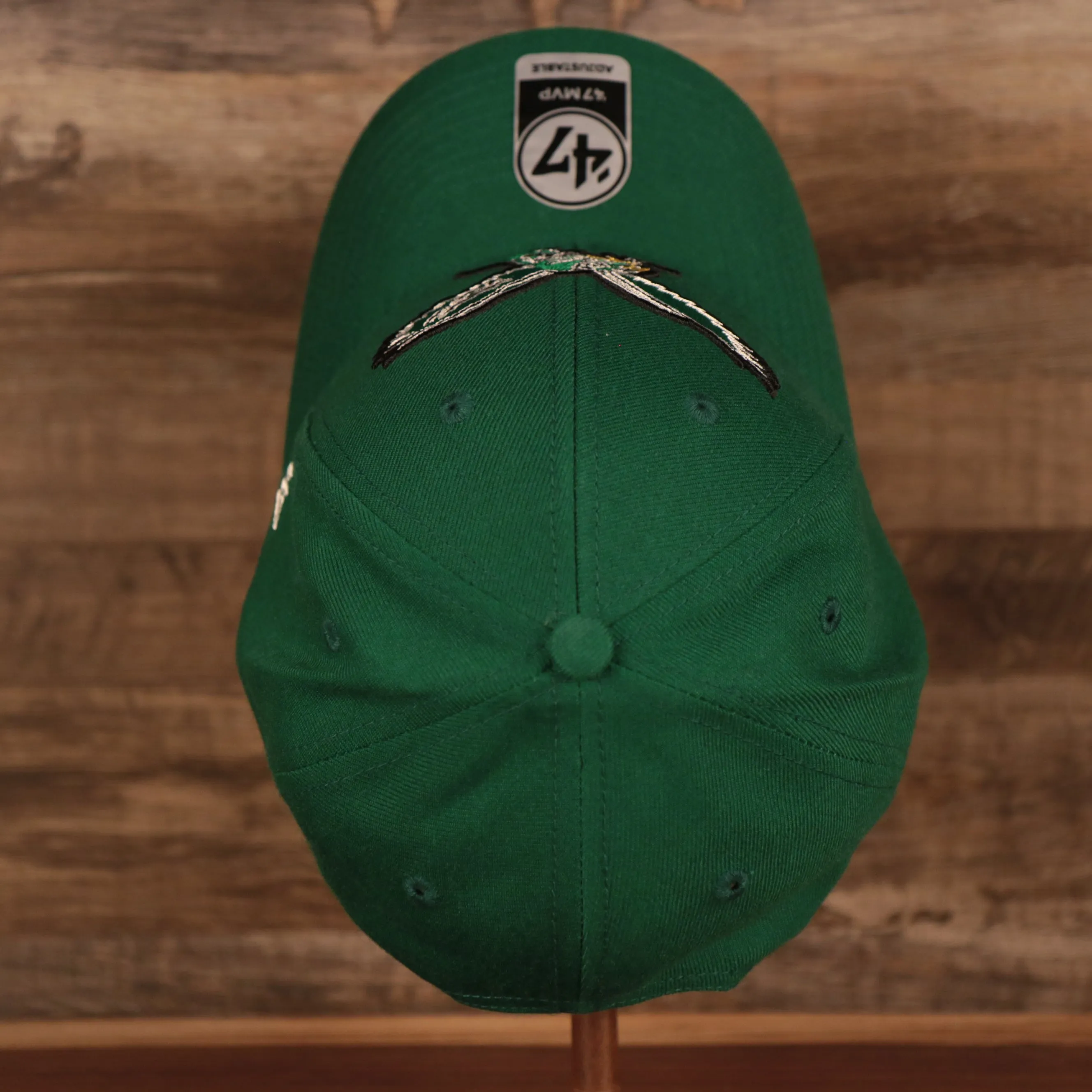 Philadelphia Eagles Throwback Kelly Green Adjustable Dad Hat OSFM